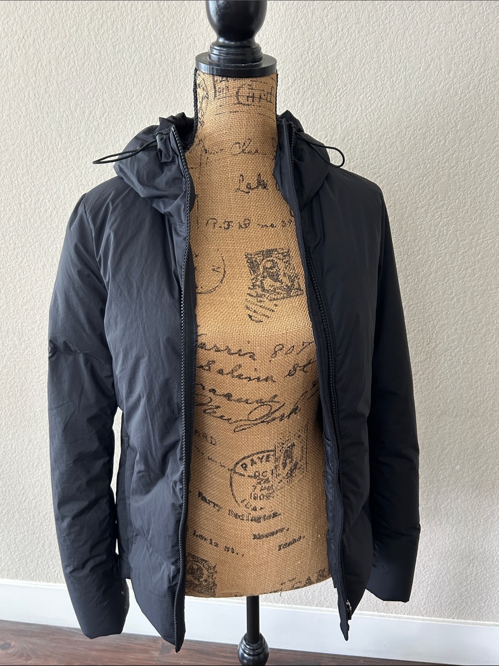 Uniqlo Black Lightweight Hooded Jacket